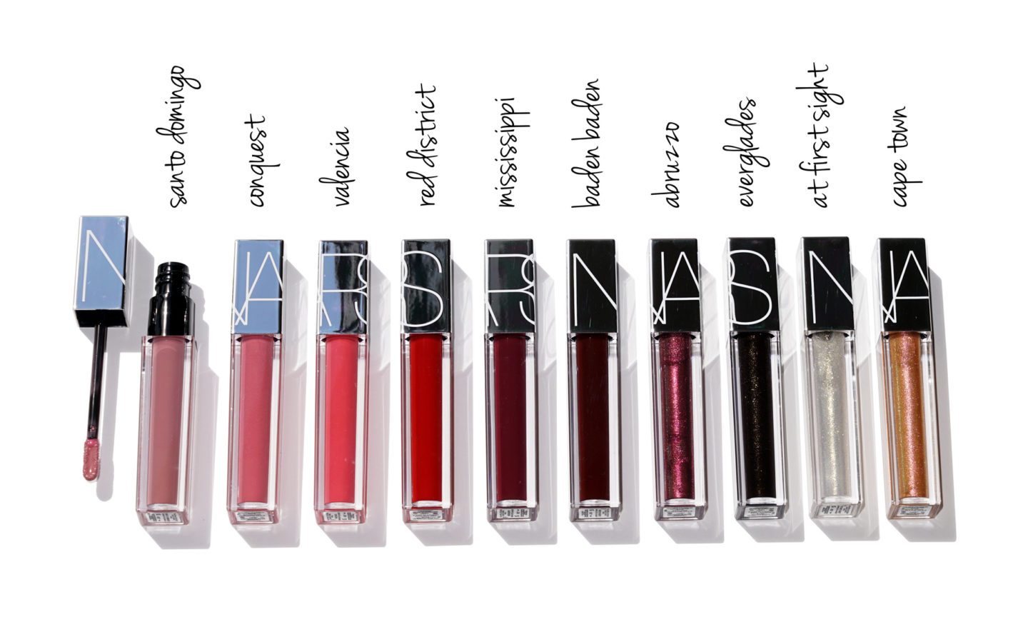 NARS Full Vinyl Lip Lacquer Review and Swatches | The Beauty Look Book