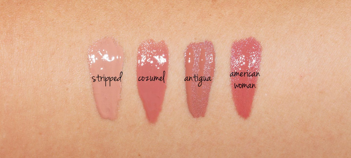 NARS Endless Summer Undressed Liquid Lip Set 1 swatches | The Beauty Look Book