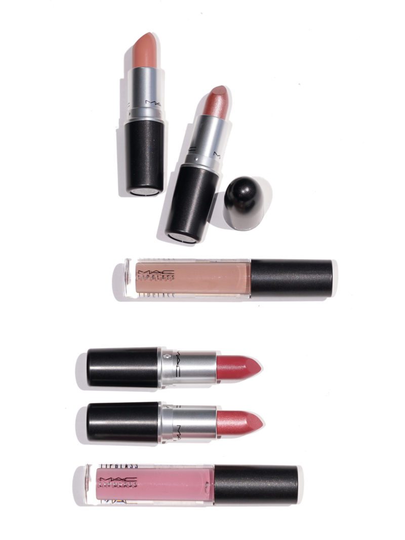 MAC Nordy Girl Metallic Set, Lip Trio Nude and Lip Trio Pink Review ...