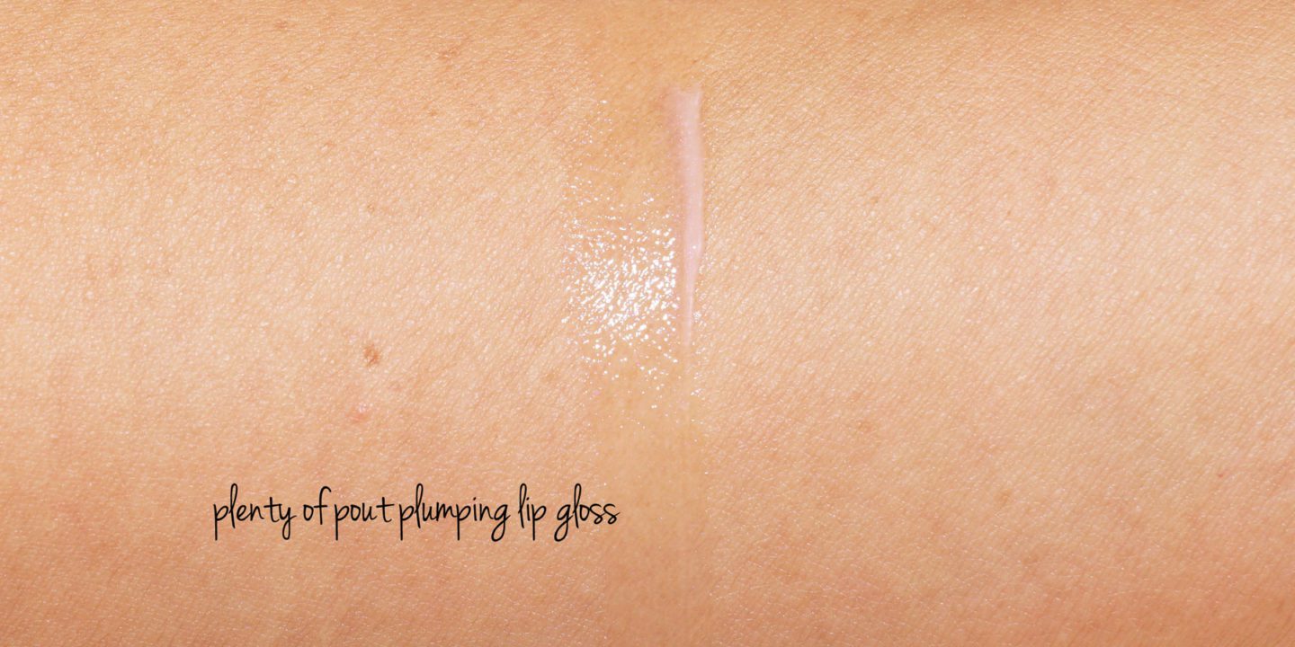 MAC Plenty of Pout Plumping Lip Gloss swatches | The Beauty Look Book
