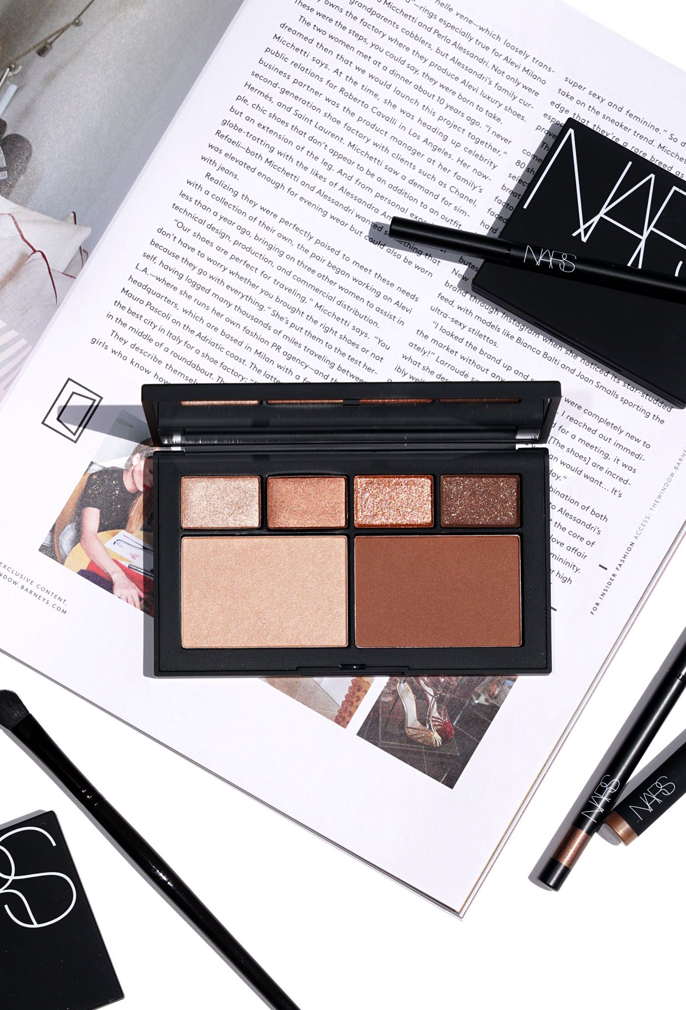NARS Atomic Blonde Eye and Cheek Palette Review | The Beauty Look Book