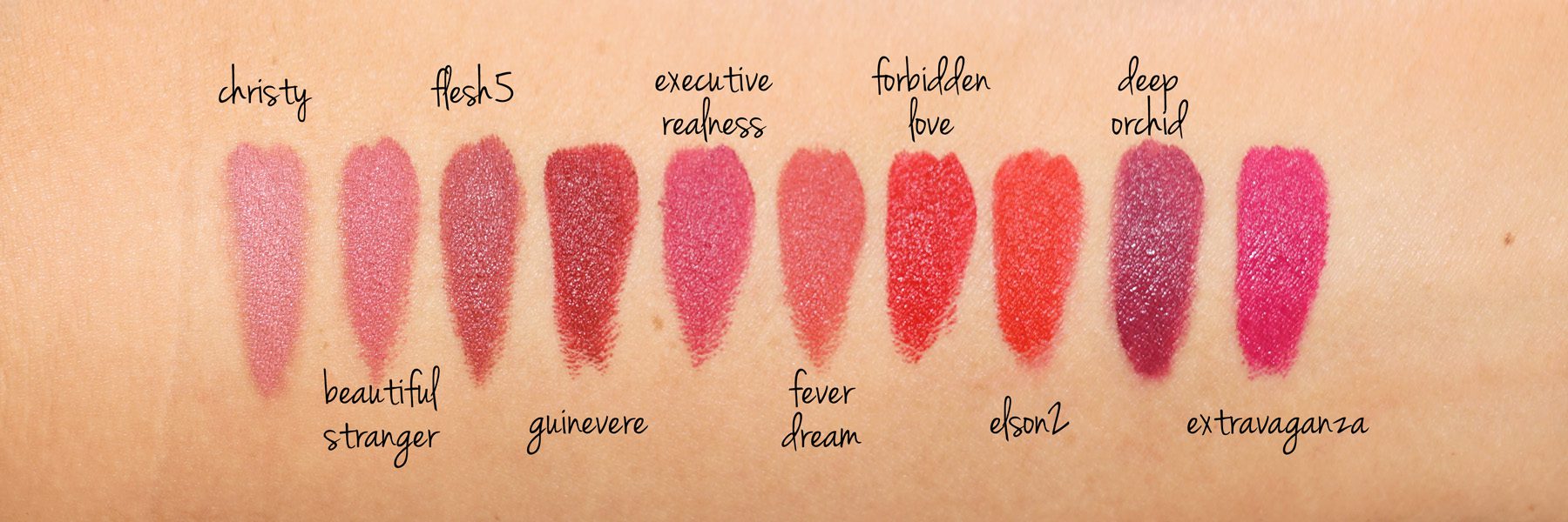 pat mcgrath red lipstick swatches