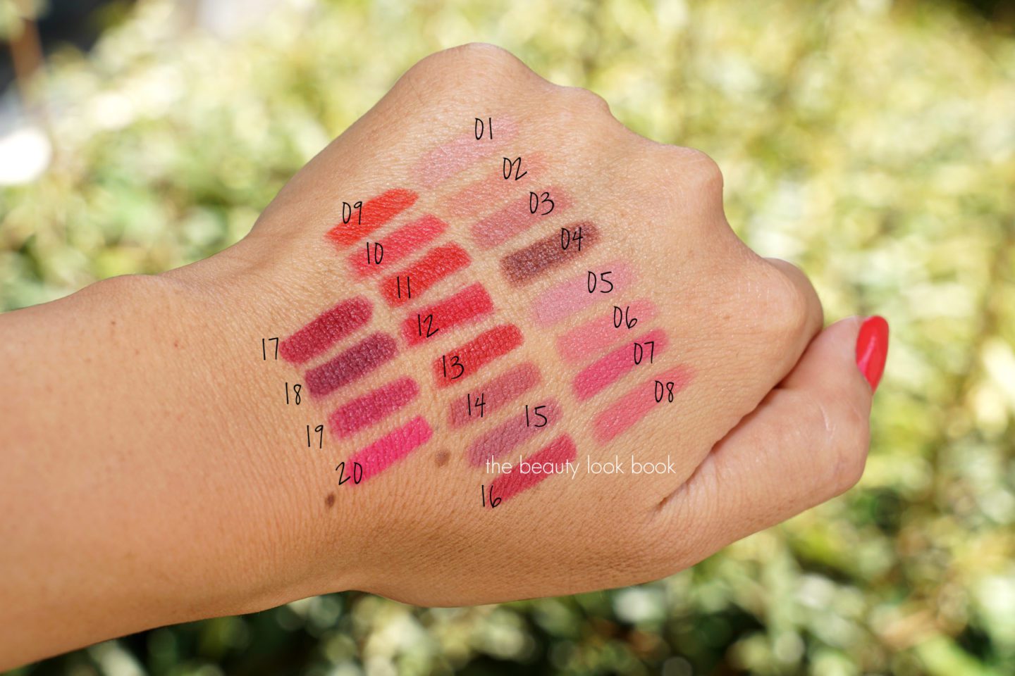 Beauty Look Book Tom Ford Lip Sculptor Swatches