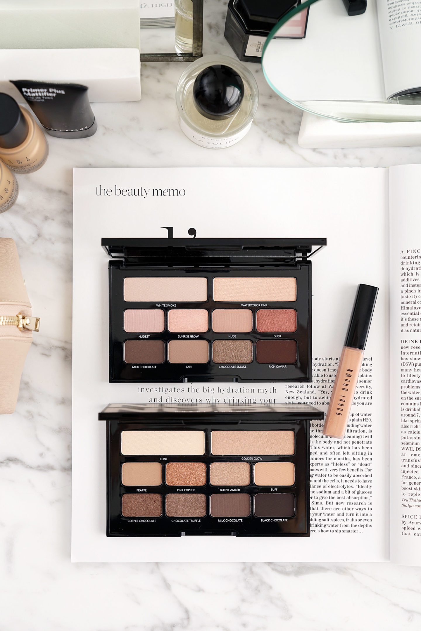 Bobbi Brown Nude on Nude Eyeshadow Palette Review Rosy and Bronzed