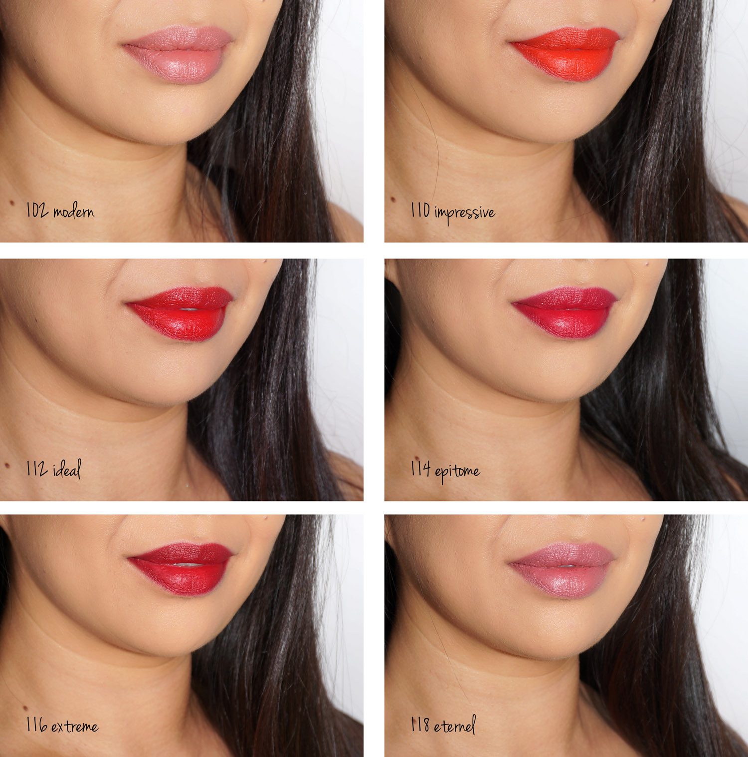 CHANEL SPRING 2023 ROUGE ALLURE VELVET LIPSTICKS, Swatches