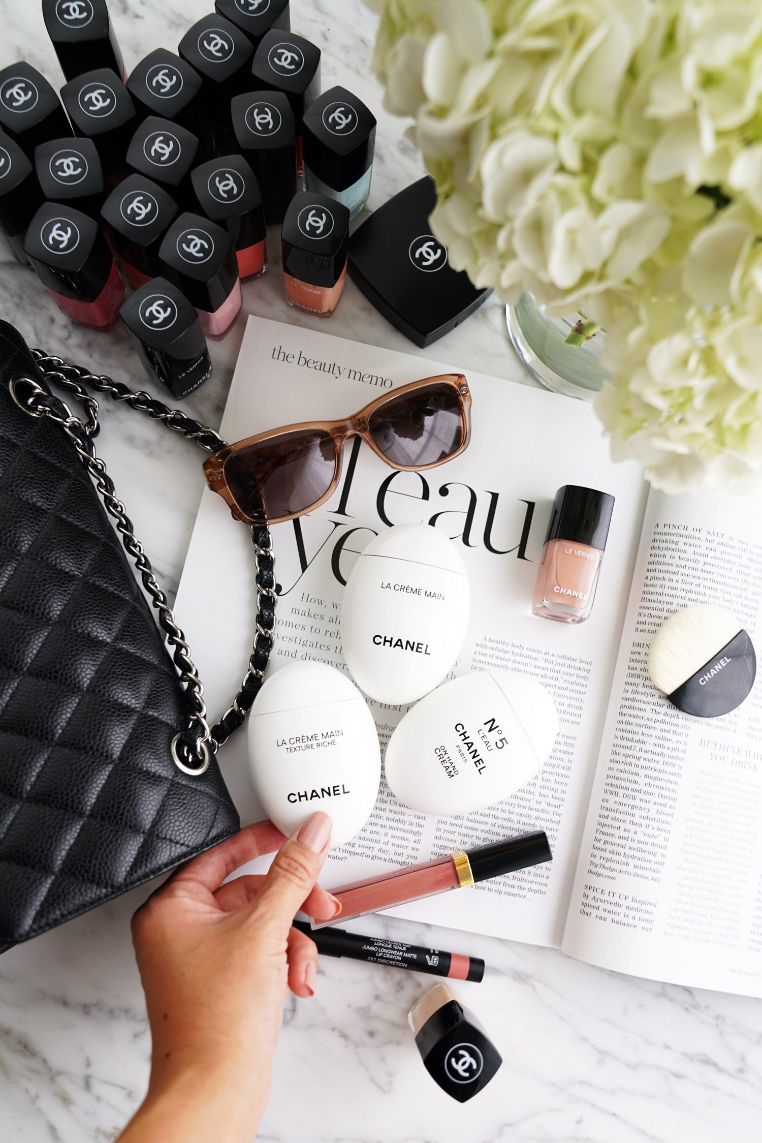 Chanel Hand Cream Review: La Creme Main, Texture Riche and No 5 L'Eau - The  Beauty Look Book