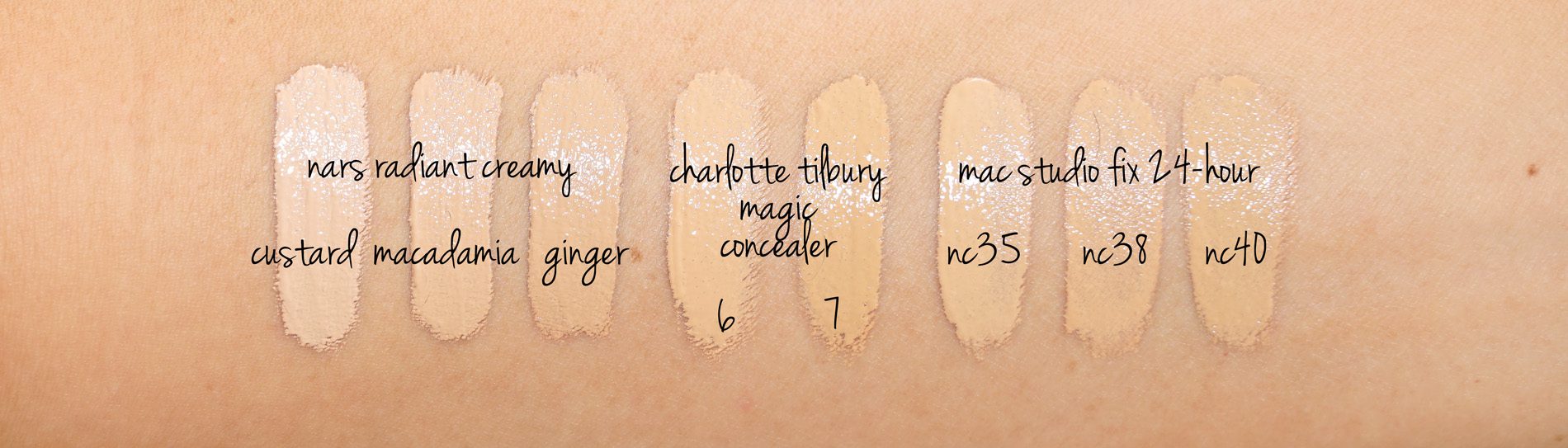 Nars Radiant Creamy Concealer Vs Mac Pro Longwear