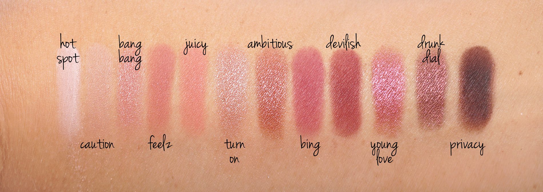 Urban Decay Naked Cherry Collection Review + Swatches.