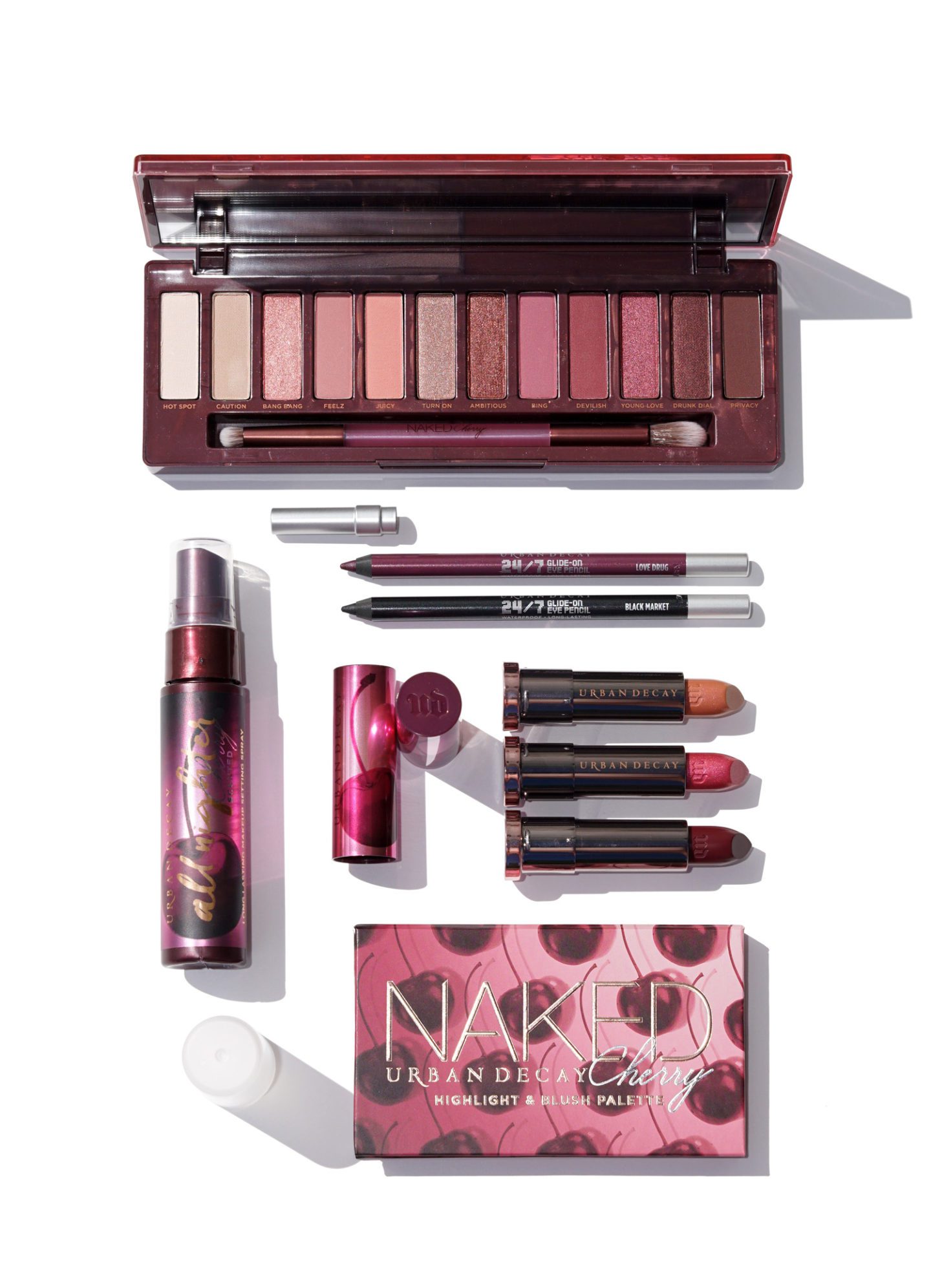 Urban Decay Naked Cherry Collection Review + Swatches