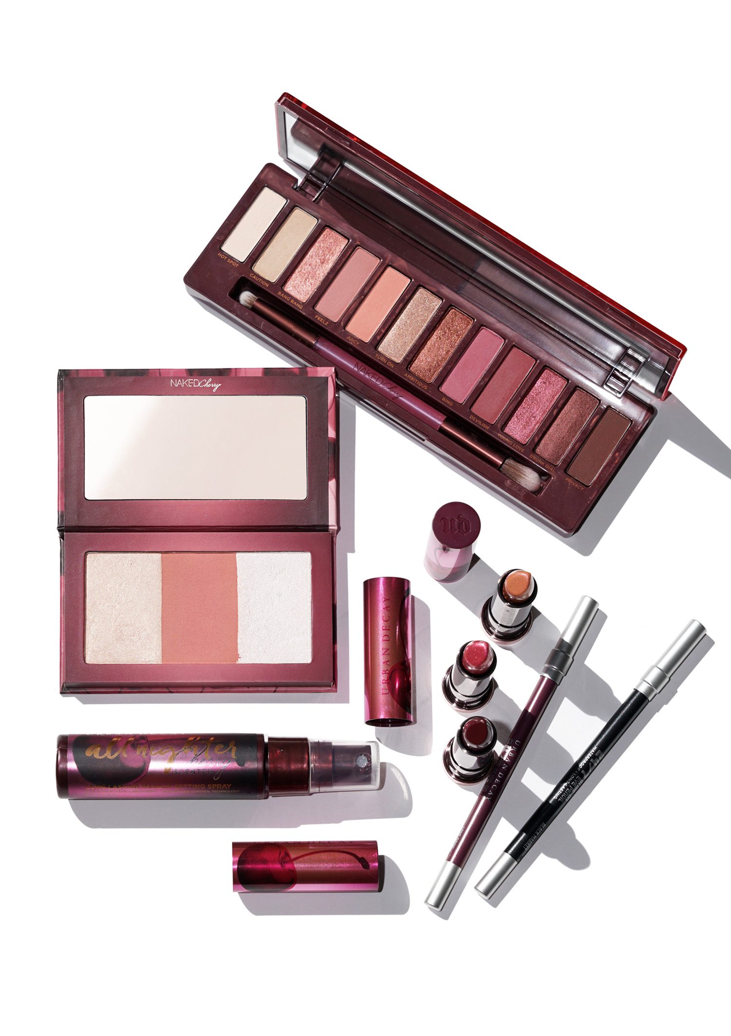 Urban Decay Naked Cherry Collection Review Swatches The Beauty Look Book