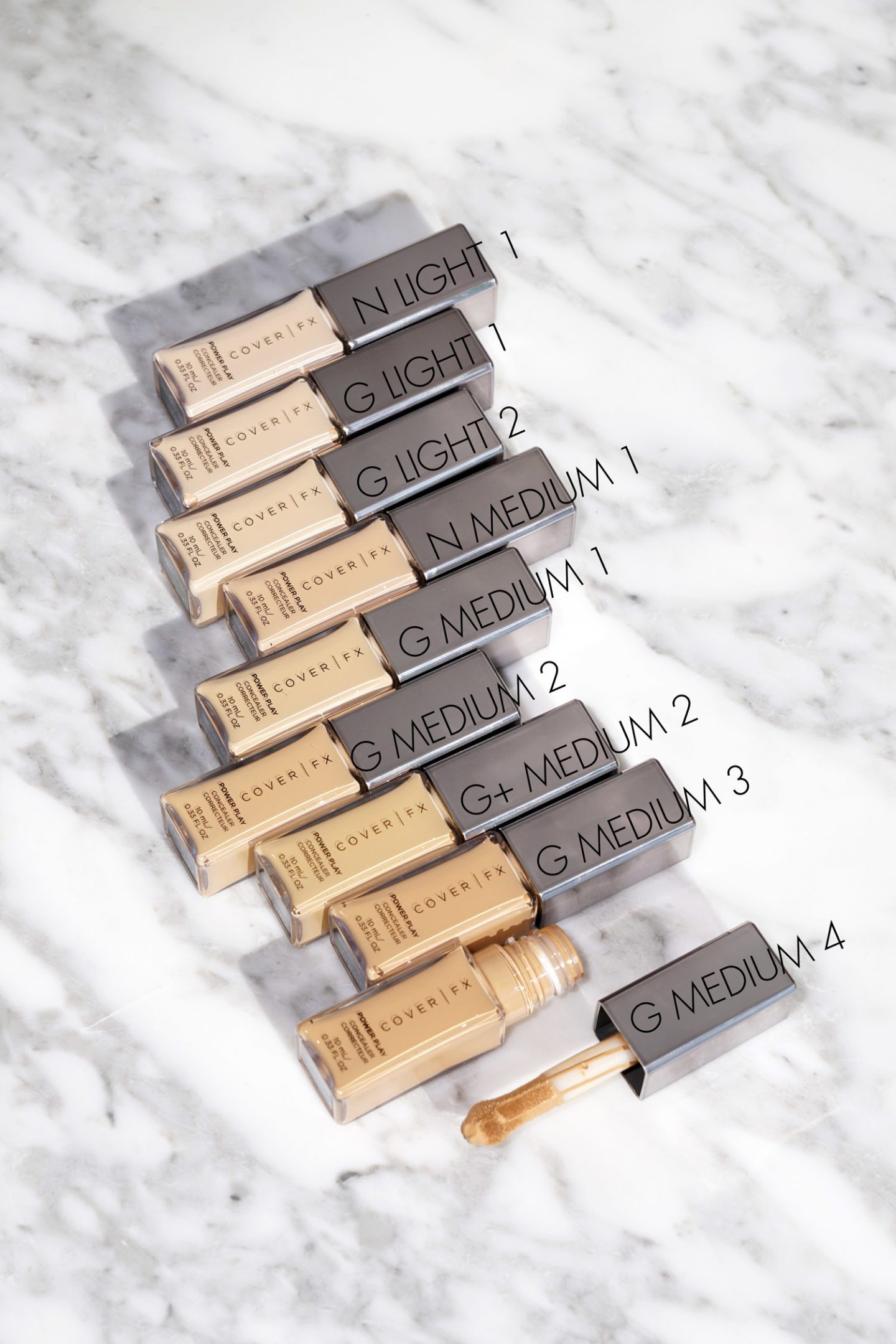 Cover FX Power Play Concealer medium shades