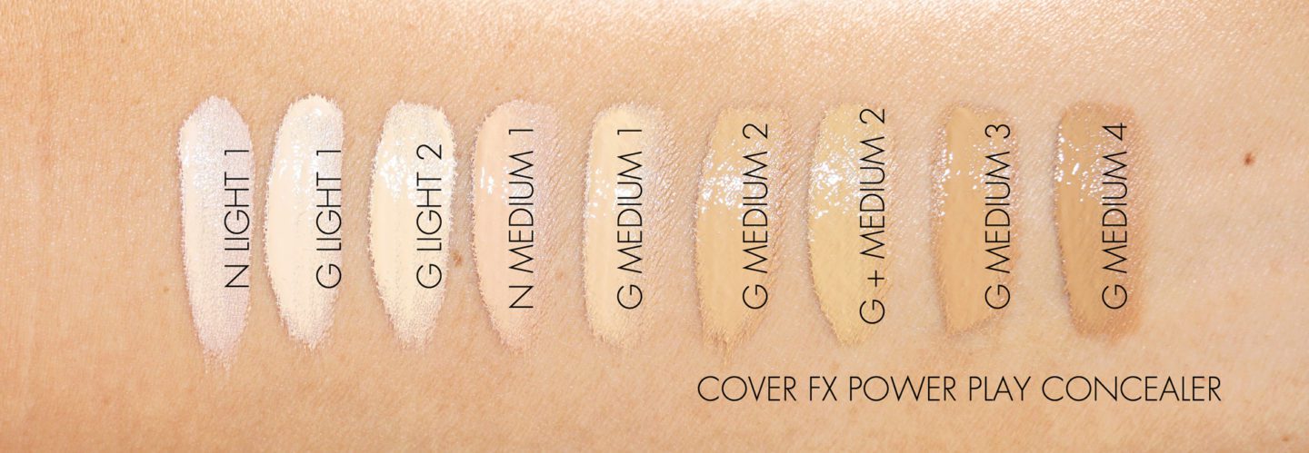 Cover FX Power Play Concealer medium shades