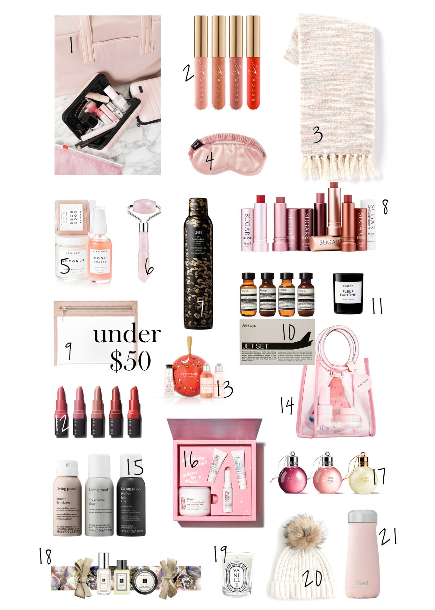 Holiday Gift Guide For Her Under $50