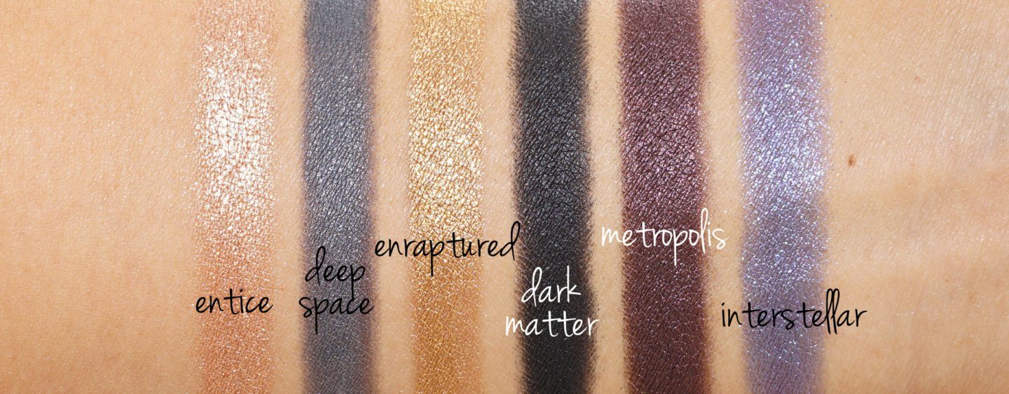Pat McGrath Labs MTHRSHP Subliminal in Dark Star swatches | The Beauty Look Book