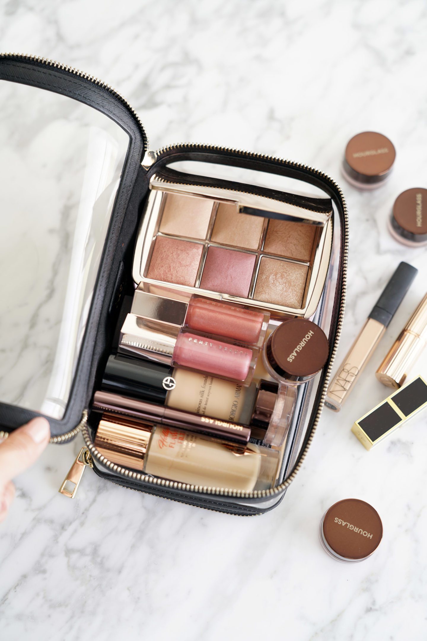 Travel Beauty - The Daily Edited Transparent Cosmetic Case, The Beauty Look Book