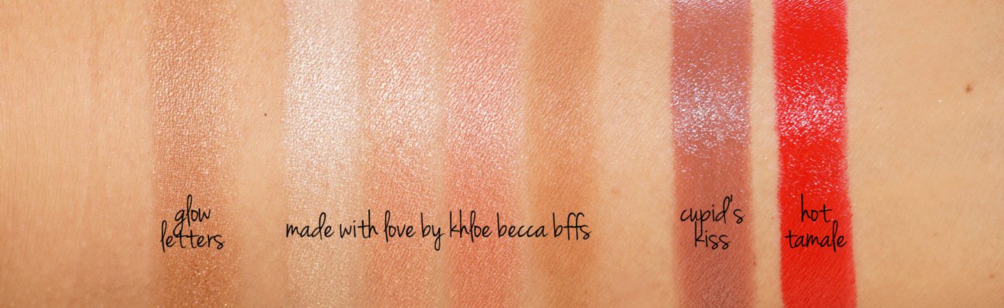 Becca BFF Made with Love by Khloe swatches | The Beauty Look Book
