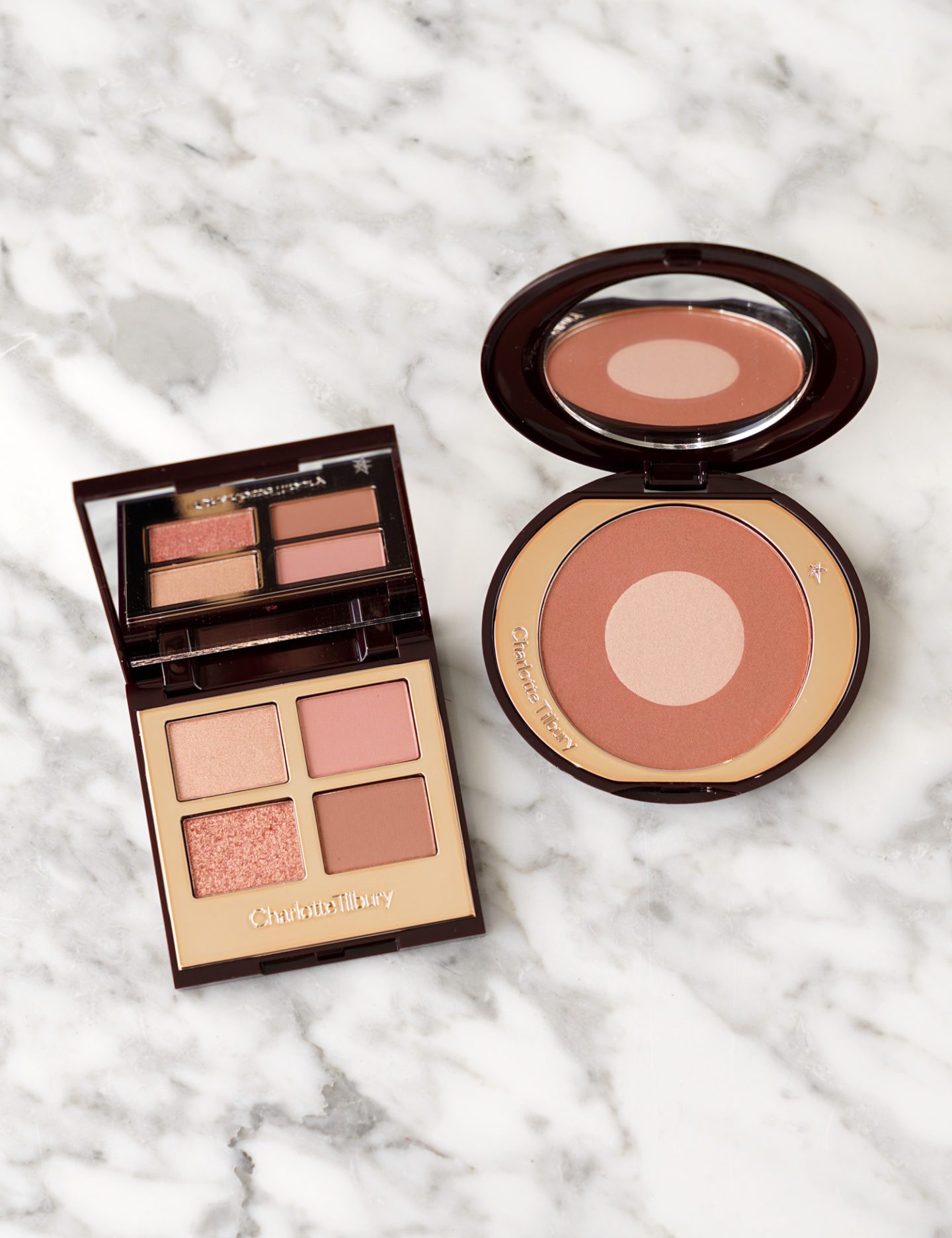 Charlotte Tilbury Pillow Talk Eyeshadow and Cheek to Chic Blush Review | The Beauty Look Book