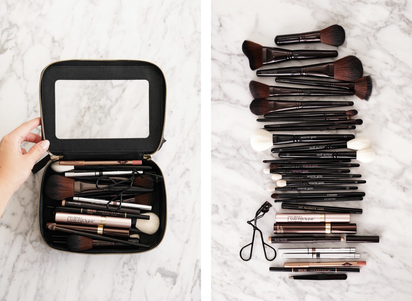 Truffle Clarity Jetset Case and Makeup Brushes | The Beauty Look Book