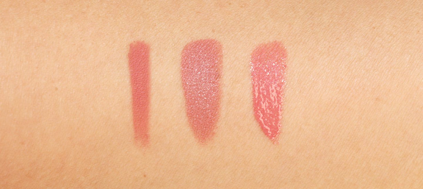 Marc Jacobs Sugar High Nude Lip Trio swatches | The Beauty Look Book