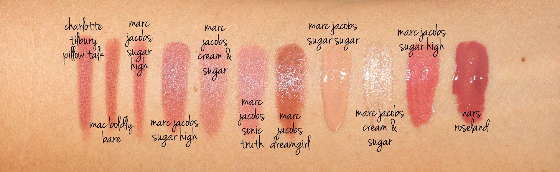 IJver Midden Op maat Marc Jacobs Beauty Sugar High Nude Lip Trio - The Beauty Look Book