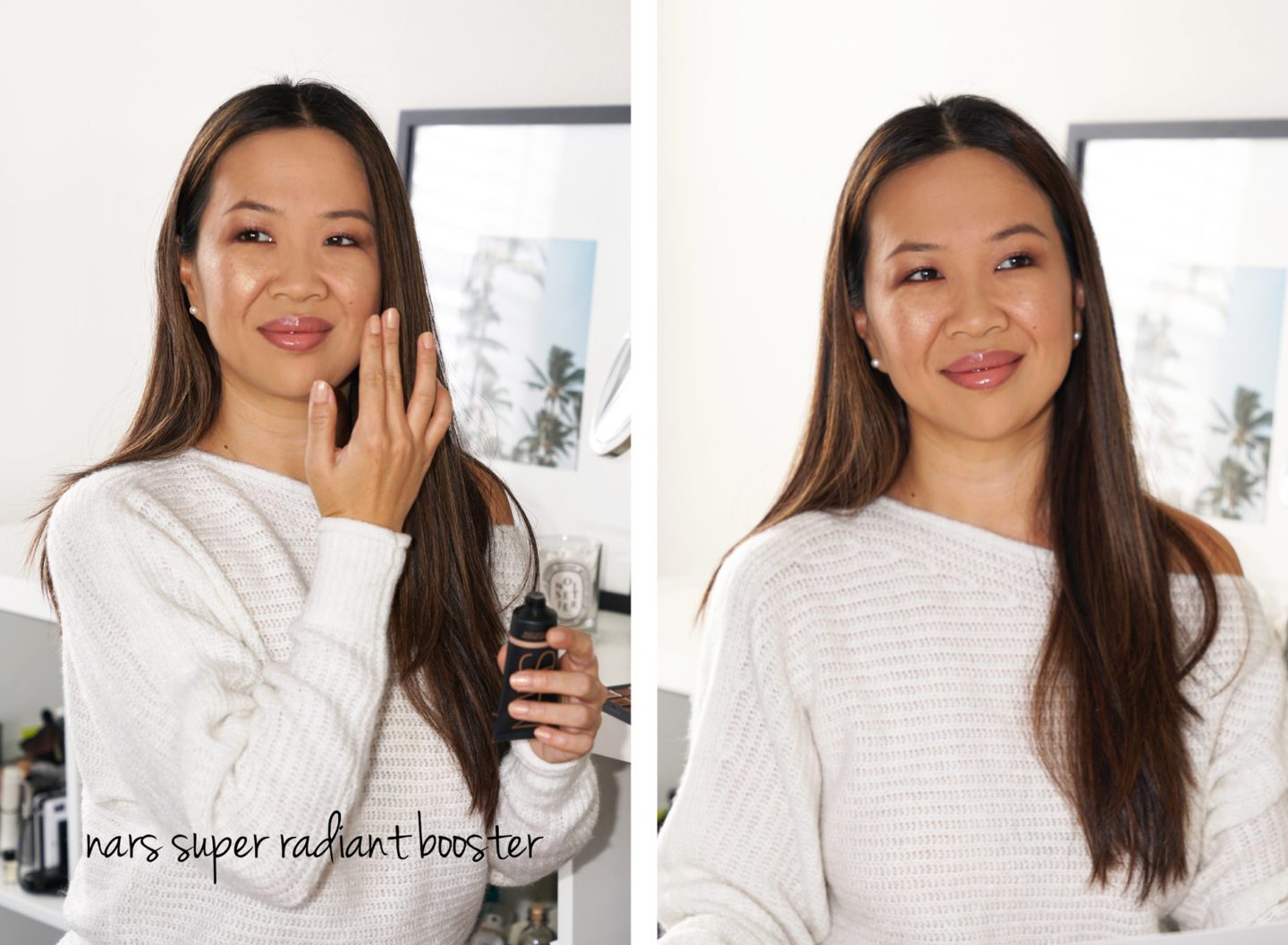 NARS Makeup Look wearing Super Radiant Booster | The Beauty Look Book