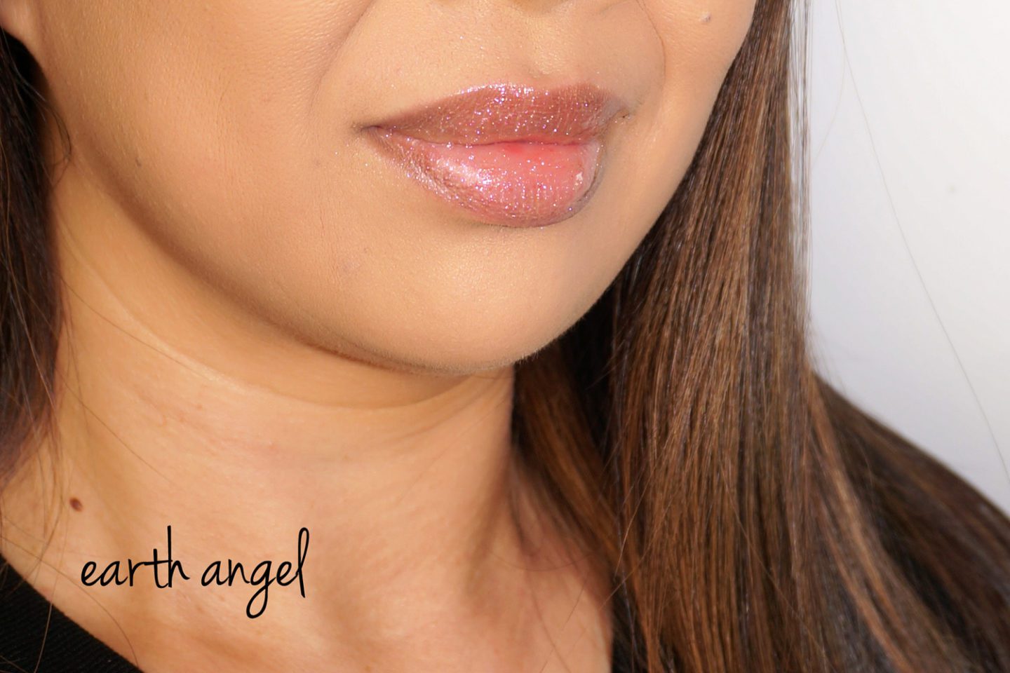 Pat McGrath LUST Gloss Earth Angel swatch | The Beauty Look Book