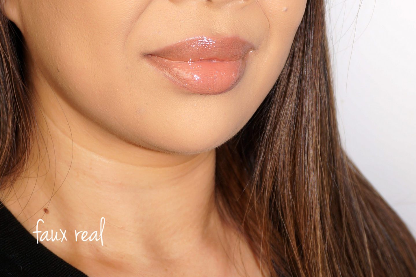Pat McGrath LUST Gloss Faux Real swatch | The Beauty Look Book