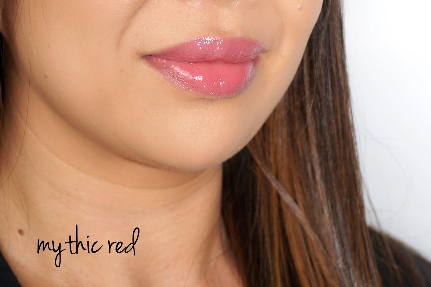 NARS Lip Gloss Swatch Mythic Red
