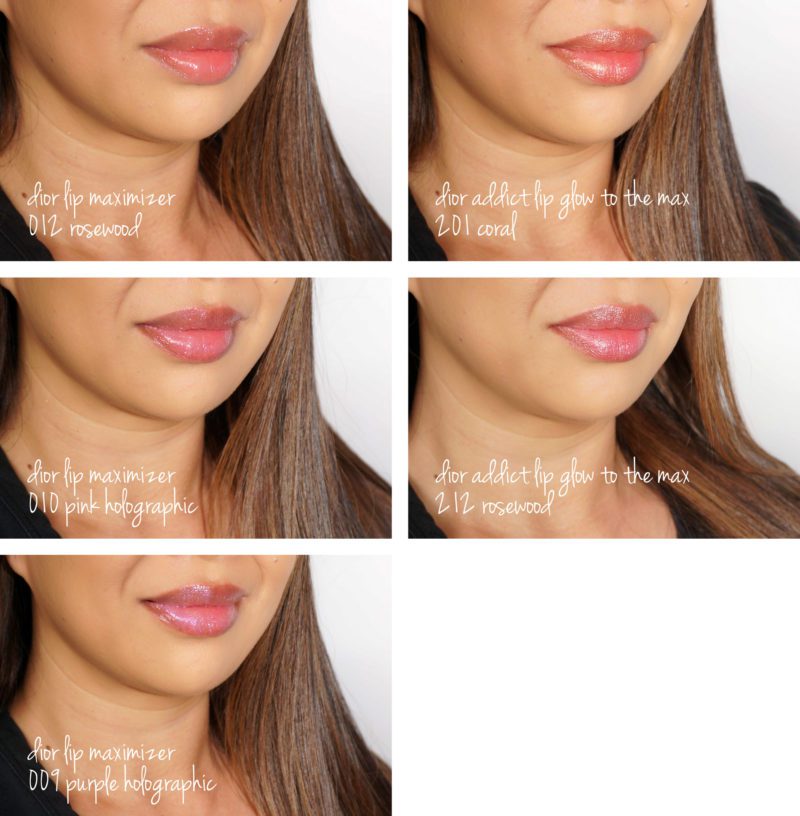 DiorAddictLipMaximizerGlowToTheMaxswatcheslips The Beauty Look Book