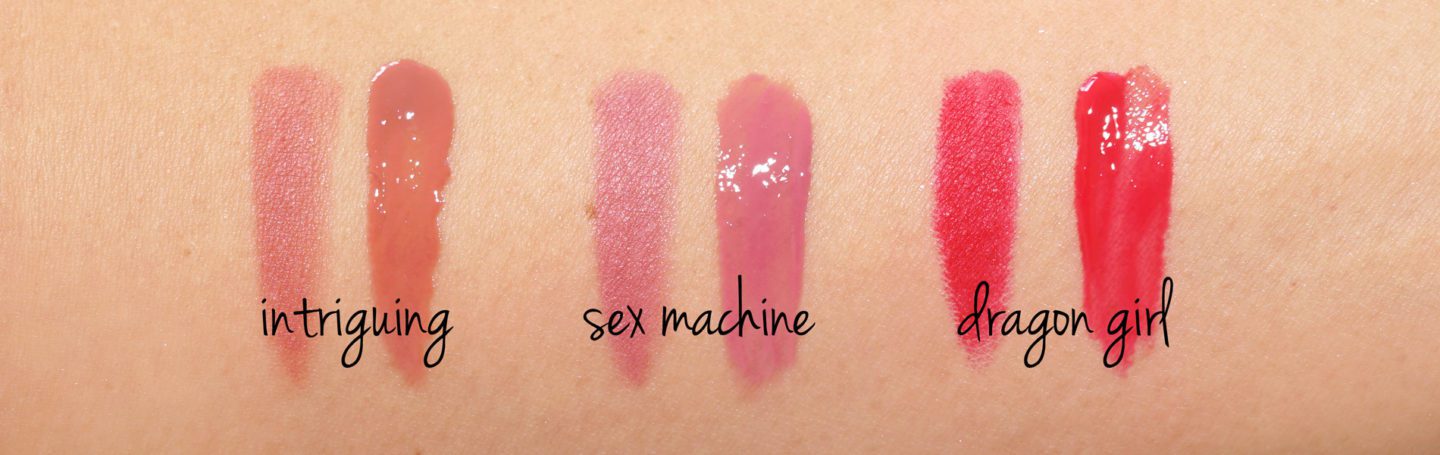 NARS Explicit Lip Duos Exposed swatches | The Beauty Look Book
