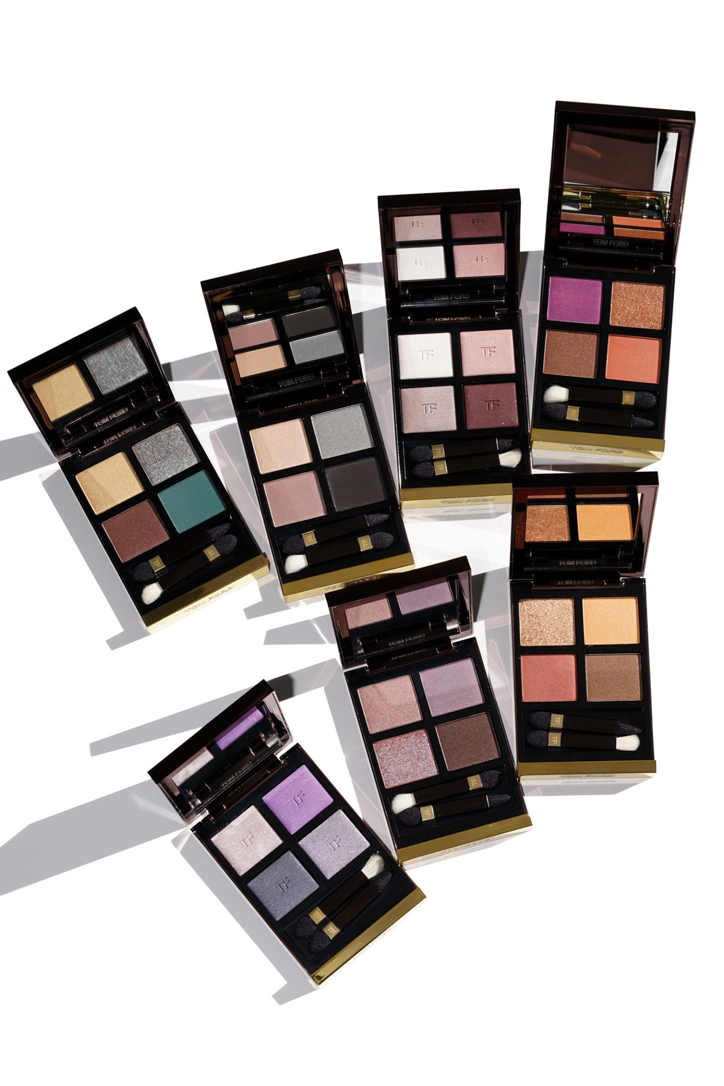 Tom Ford Eye Color Quads New Shades review and swatches