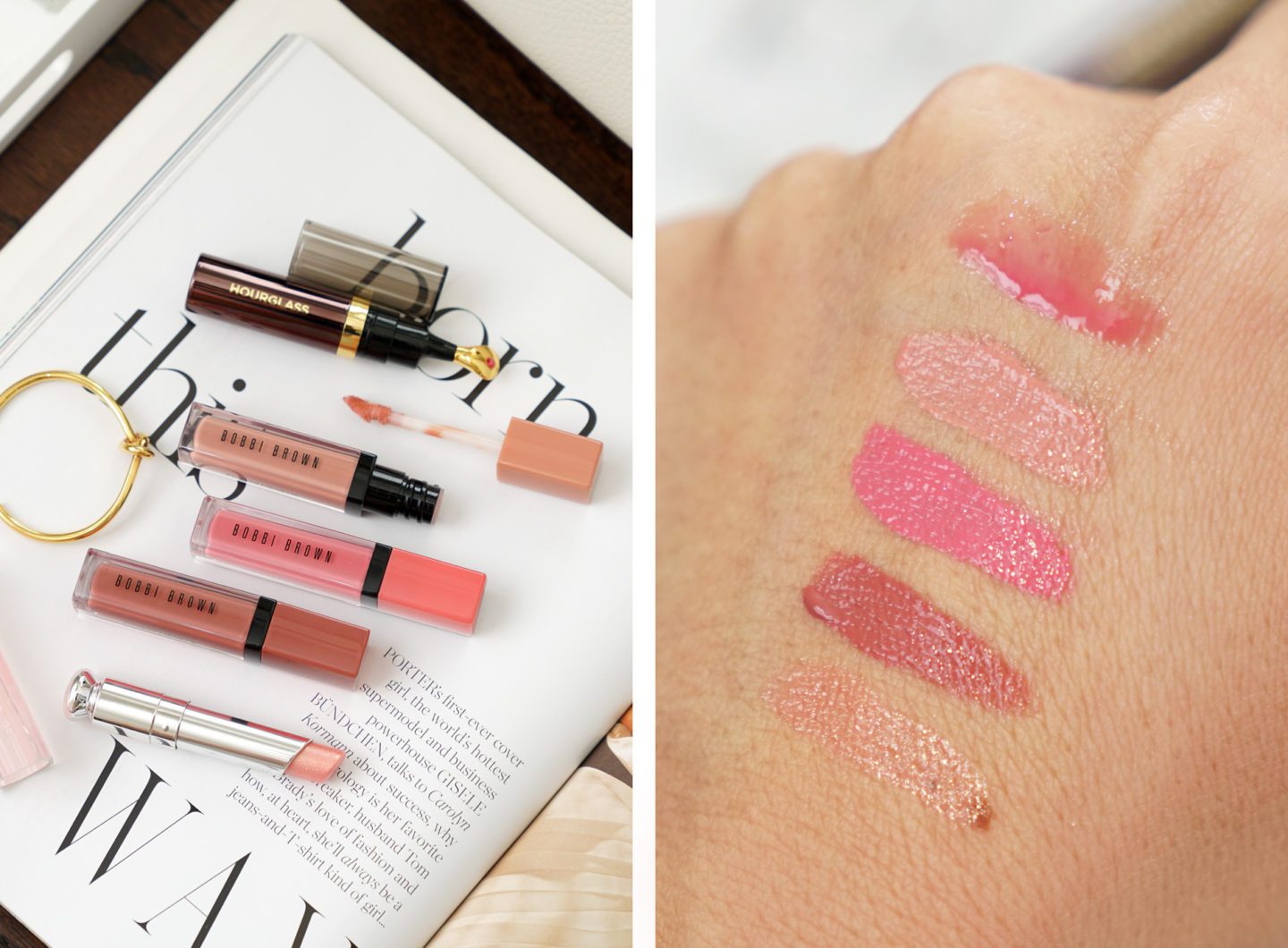 Spring Lip Must Haves Bobbi Brown, Hourglass and Dior