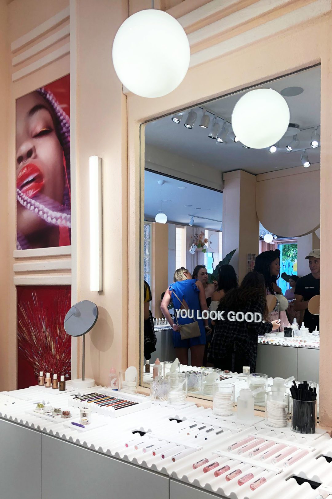 Glossier Miami Pop-Up Shop - The Beauty Look Book