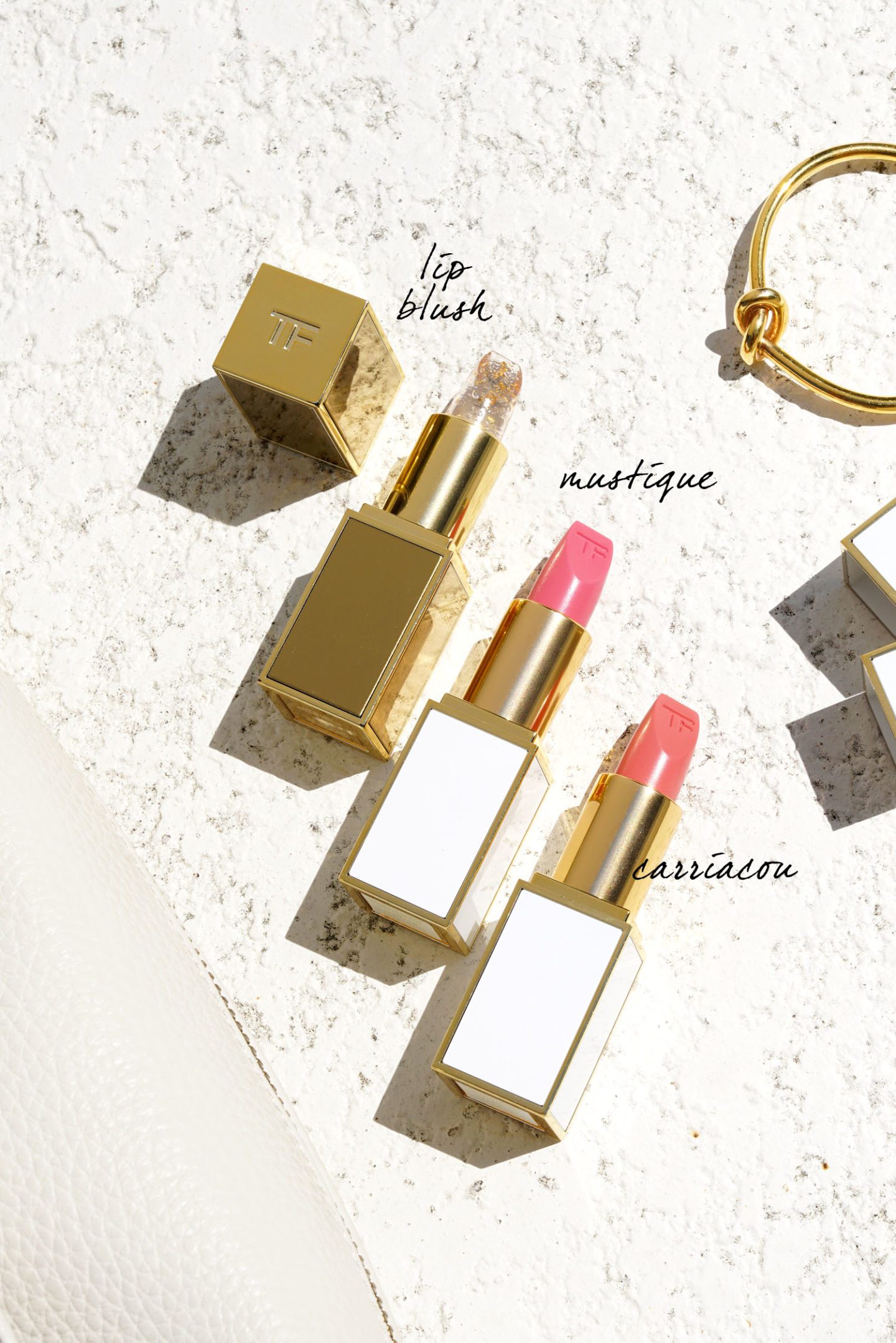 Tom Ford Soleil Lip Blush, Lip Color Sheer in Mustique and Carriacou