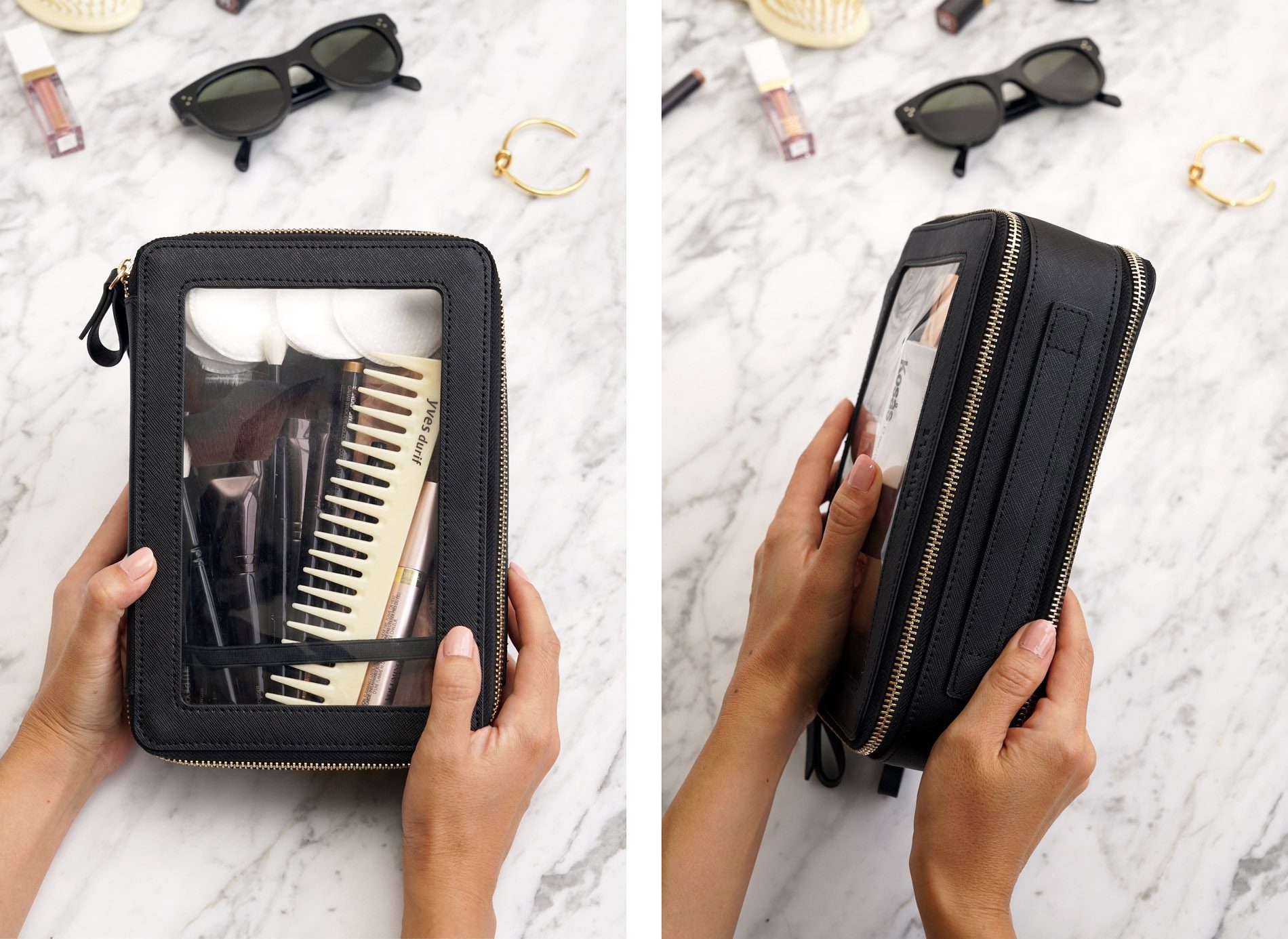 Travel Makeup Pouches I Never Leave Home Without - The Beauty Look