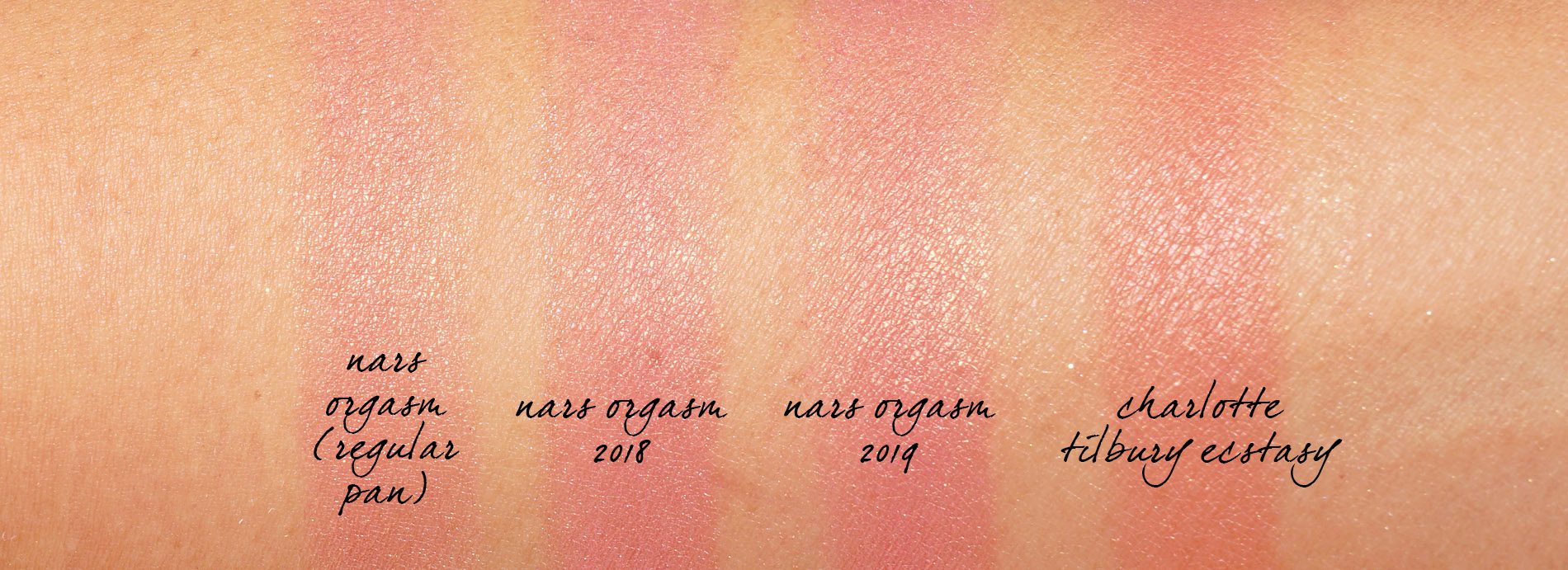 NARS Orgasm Collection - Summer 2019 Review + Swatches - The