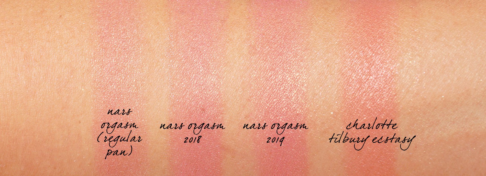 NARS Orgasm Collection Summer 2019 Review Swatches The