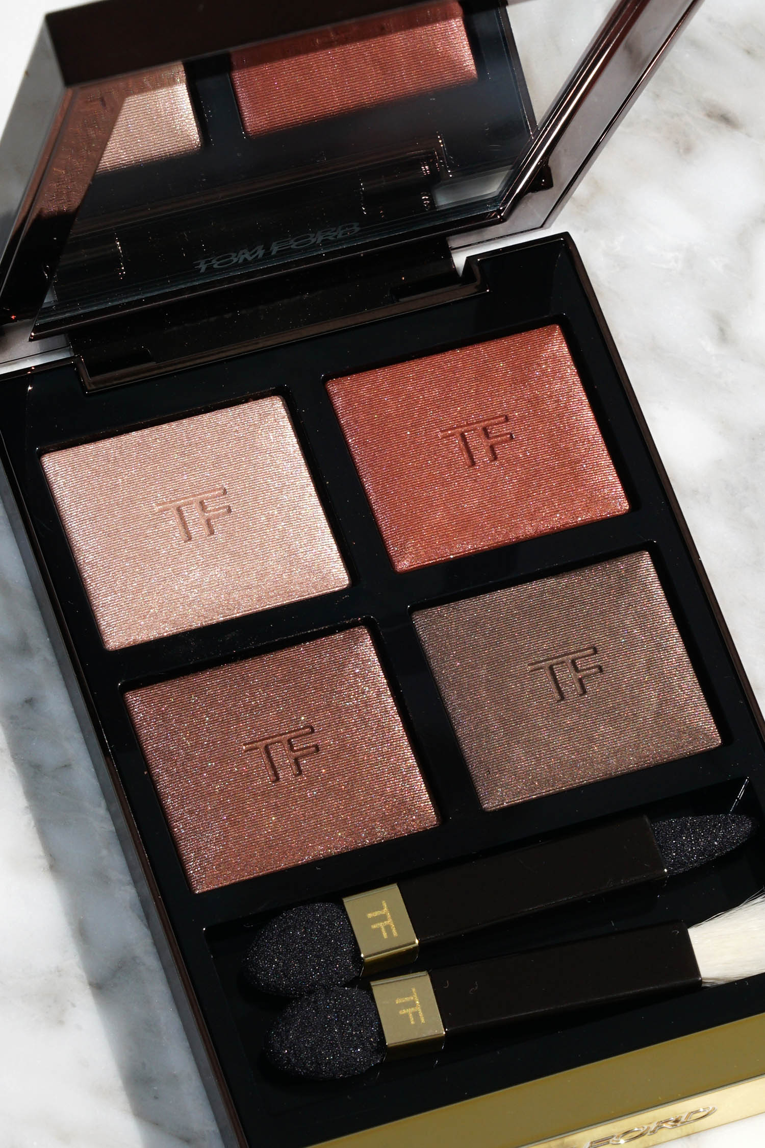 New Tom Ford Eye Color Quads Body Heat, Double Indemnity
