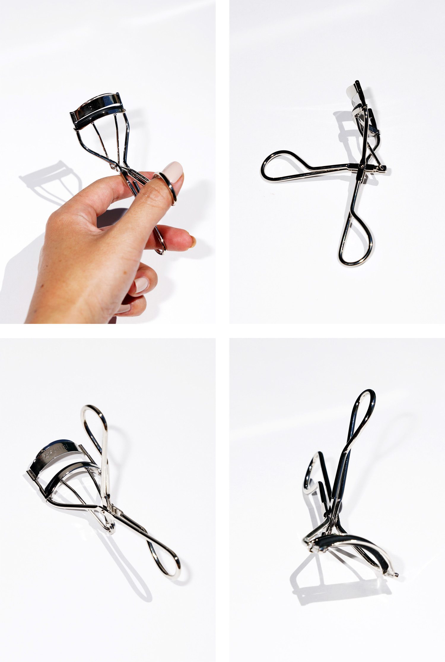 CHANEL Le Recourbe Cils Makeup Eyelash Curler with 2 Replacement Pads