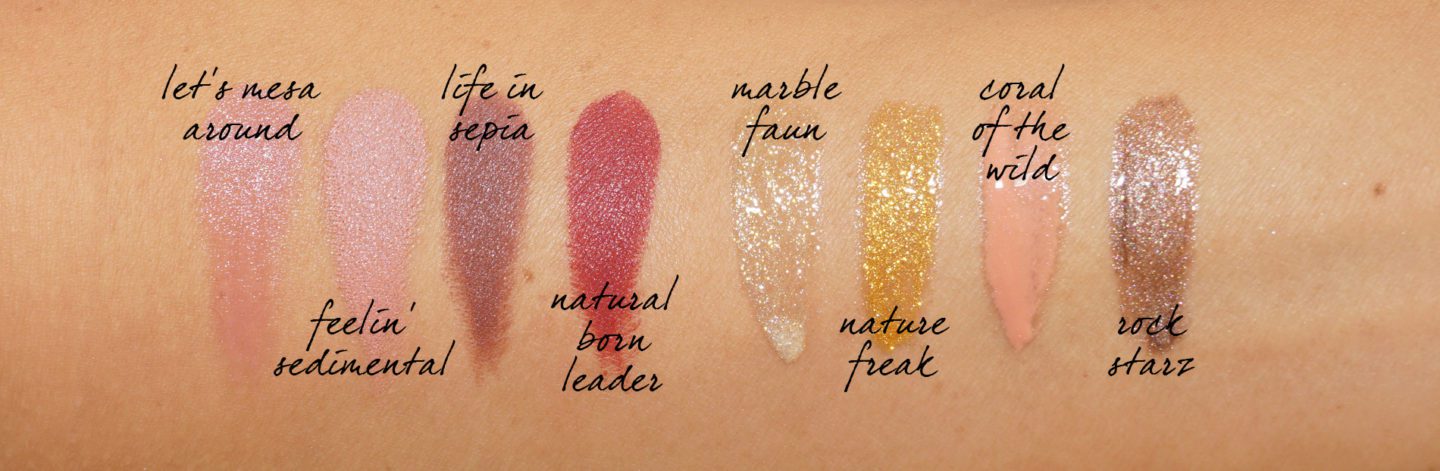 MAC Electric Wonder Lipstick and Lipglass swatches