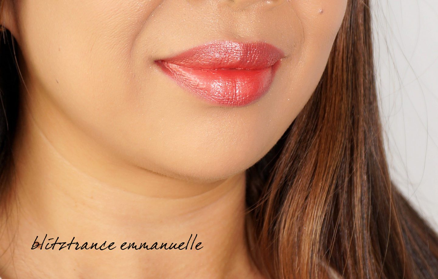 Pat McGrath BlitzTrance Lipstick Emmanuelle swatch | The Beauty Look Book