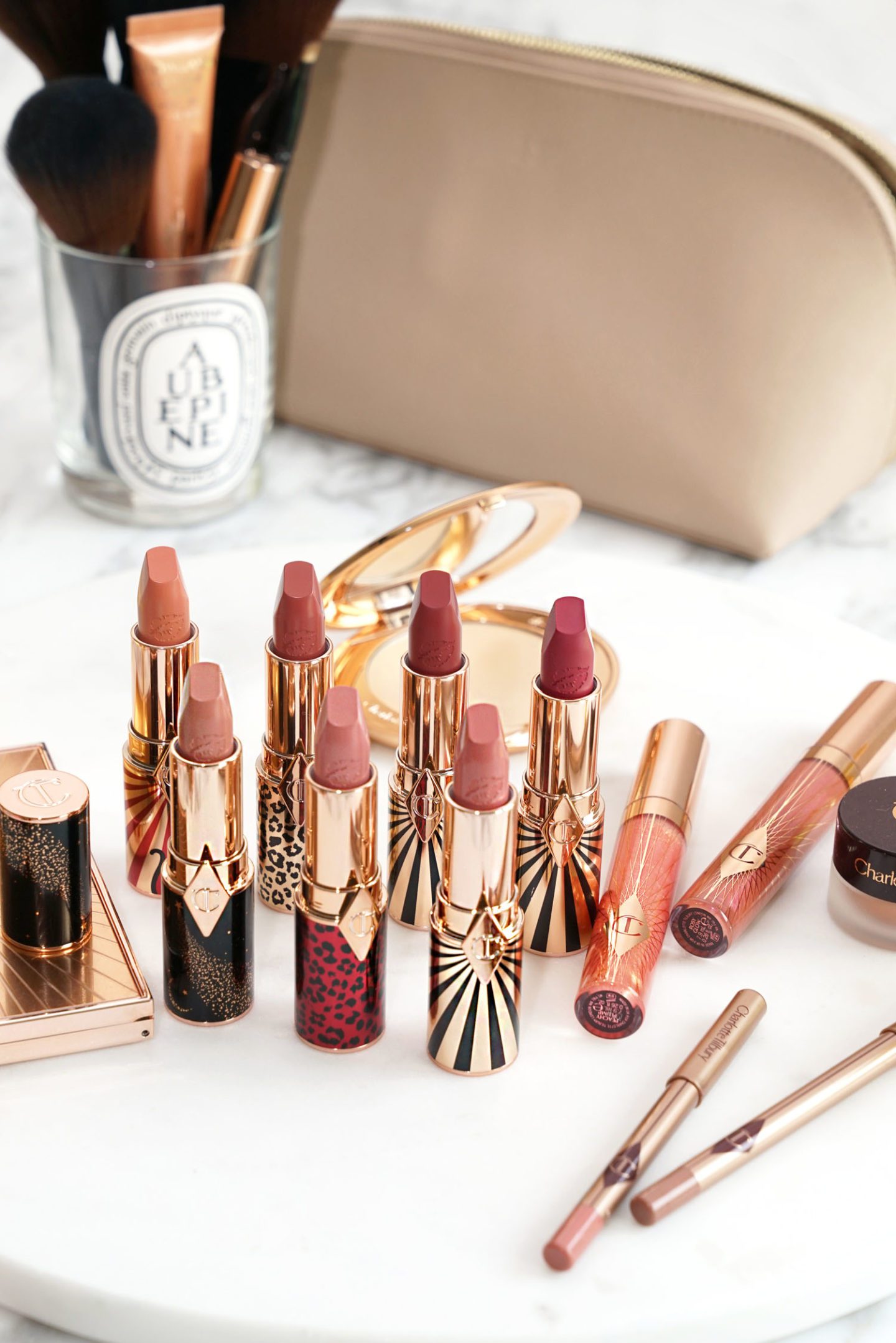 Charlotte Tilbury Hot Lips 2 and Collagen Lip Bath Tinted Shades Review | The Beauty Look Book