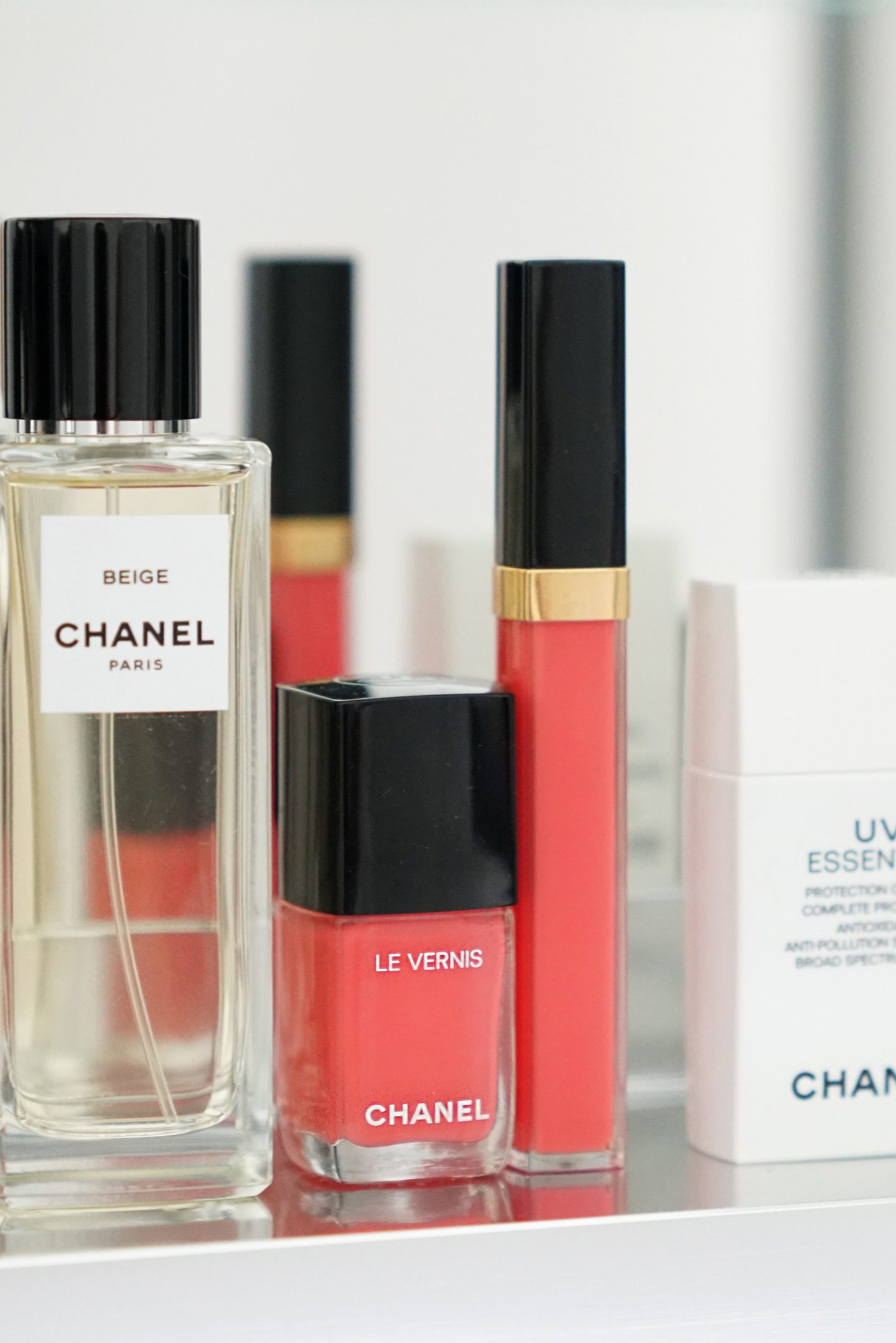 Chanel Le Vernis Coralium and Rouge Coco Gloss True