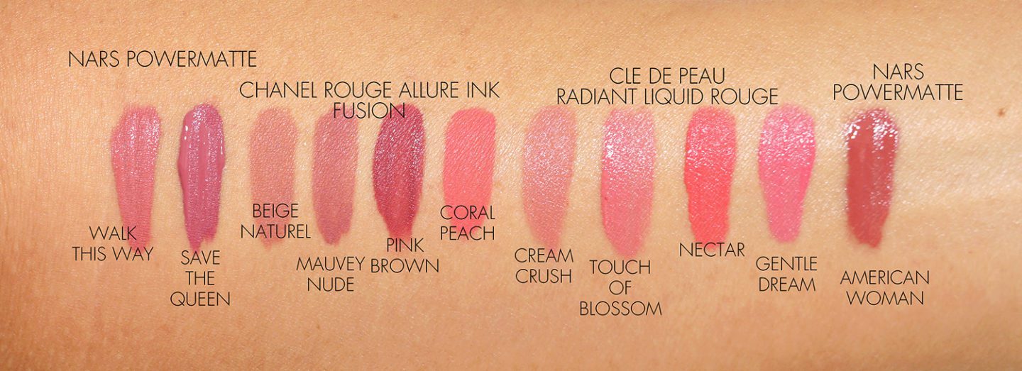 Chanel swatches