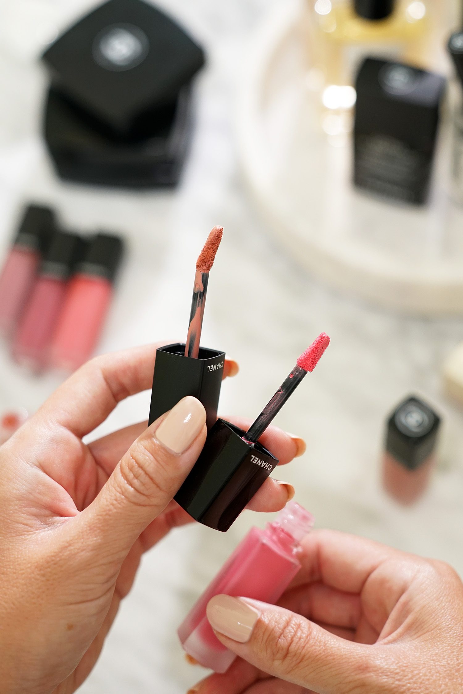 Chanel Rouge Allure Ink Fusion, Rouge Allure Ink + Le Rouge Duo