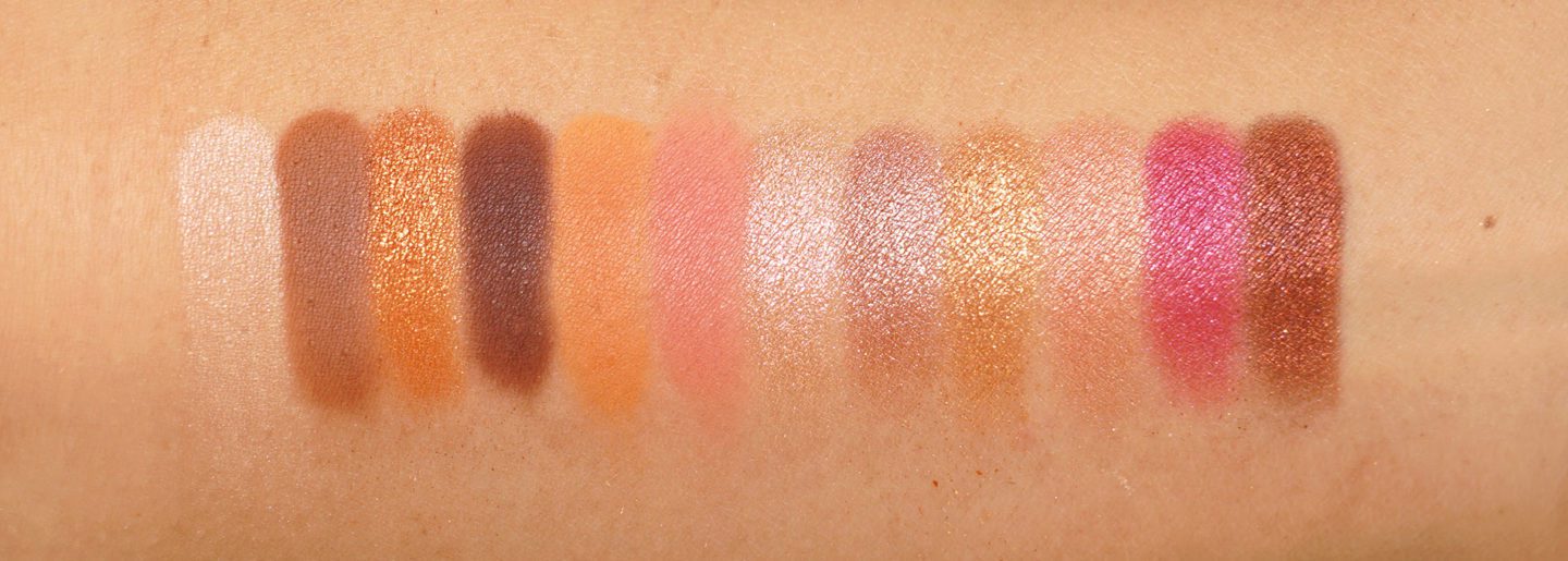 NARS Afterglow Eyeshadow Palette Swatches via The Beauty Look Book