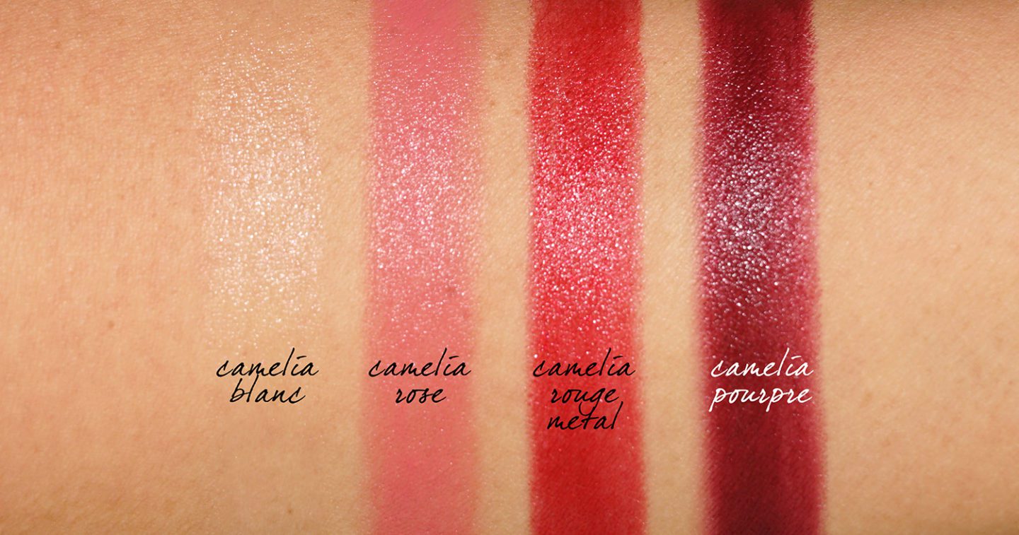 Chanel Rouge Allure Camelia Luminous Lipsticks