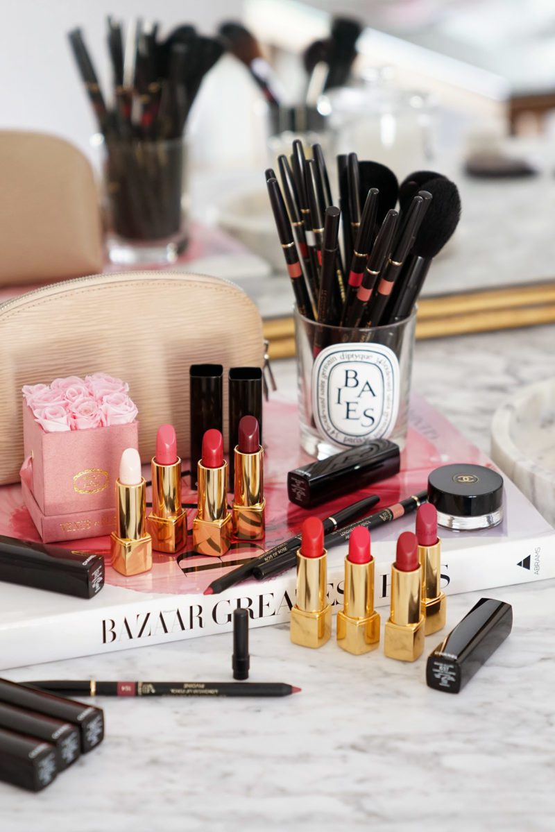 Chanel Rouge Allure Camelia + New Longwear Lip Pencils - The Beauty ...