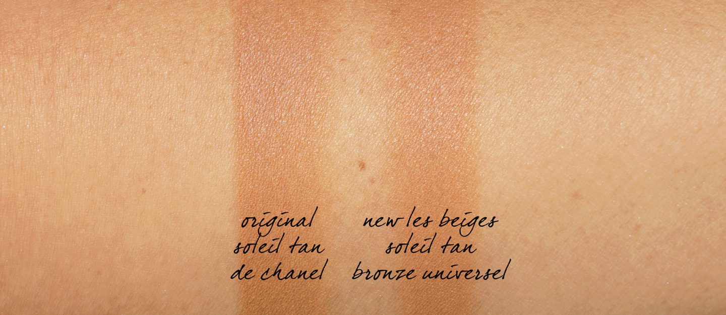 Original Soleil Tan de Chanel vs New Les Beiges Healthy Glow Bronzing Cream 390