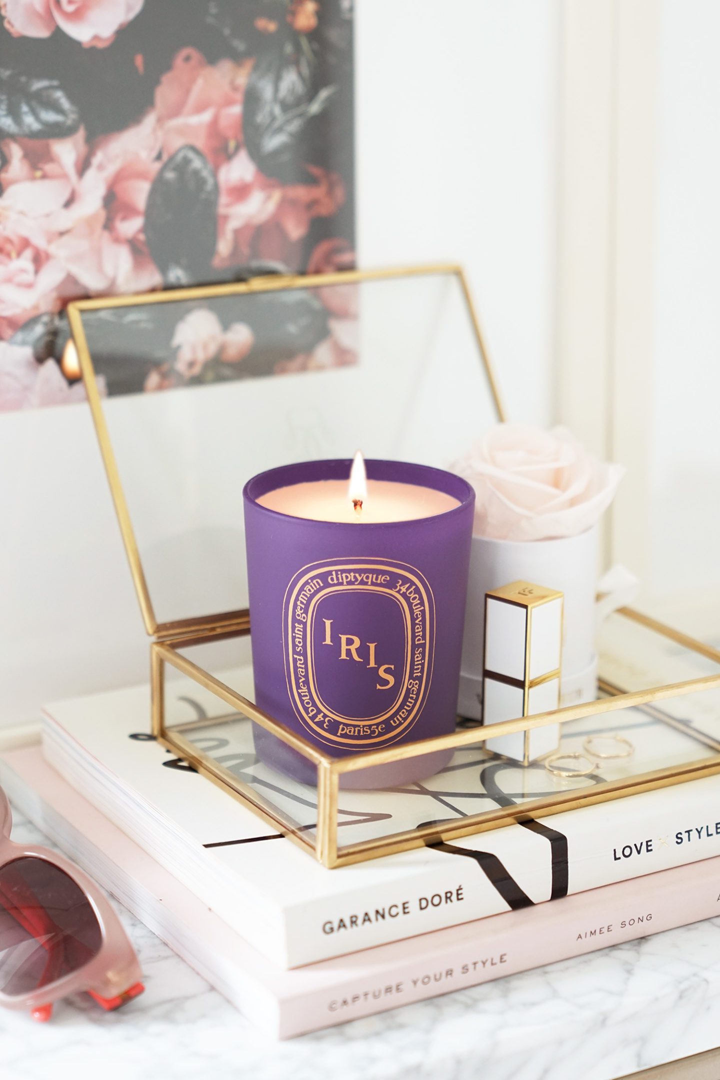 Diptyque Coloring Spring Iris Candle